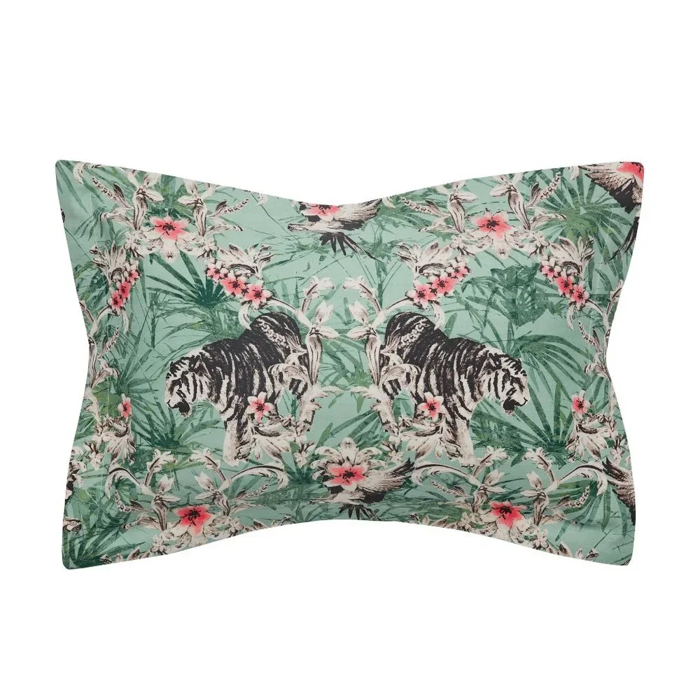 Ted Baker Kingdom Floral 100% Cotton 2 Piece Twin Duvet Cover Set
